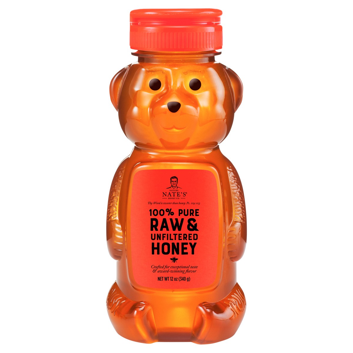 slide 5 of 8, Nature Nate's Honey Co. Unfiltered Honey 12 oz, 12 oz