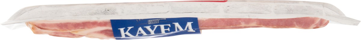 slide 8 of 13, Kayem Slow Smoked Small Batch Thick Cut Roasted Applewood Bacon 12 oz, 12 oz