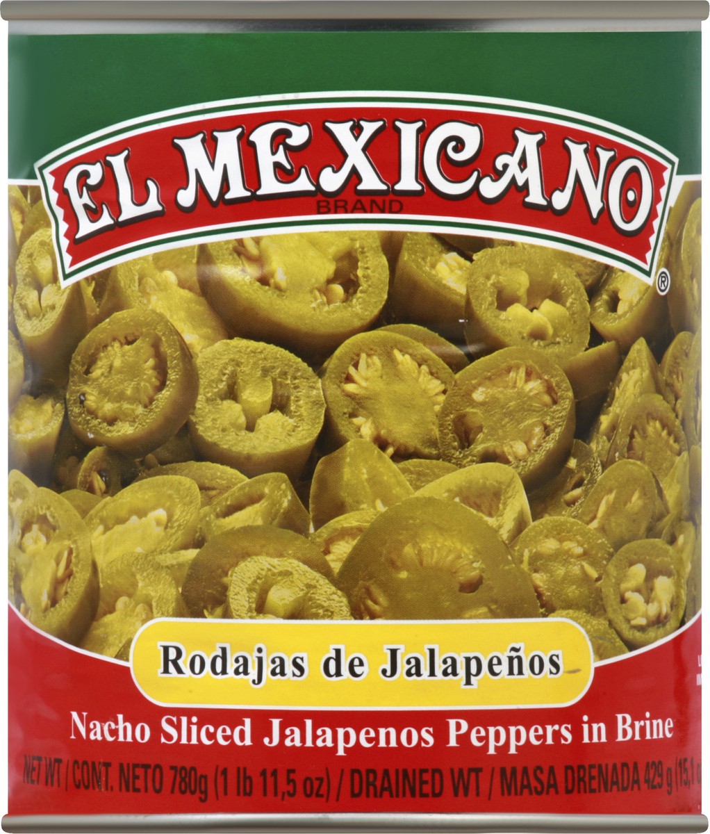 slide 1 of 10, El Mexicano Jalapenos Peppers 27.5 oz, 27.5 oz