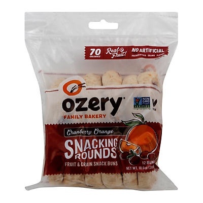 slide 1 of 1, Ozery Bakery Cranberry Orange Snacking Rounds, 12 ct