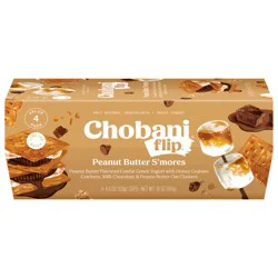 Chobani Flip Peanut Butter S'mores Greek Yogurt - 4.5oz/4ct