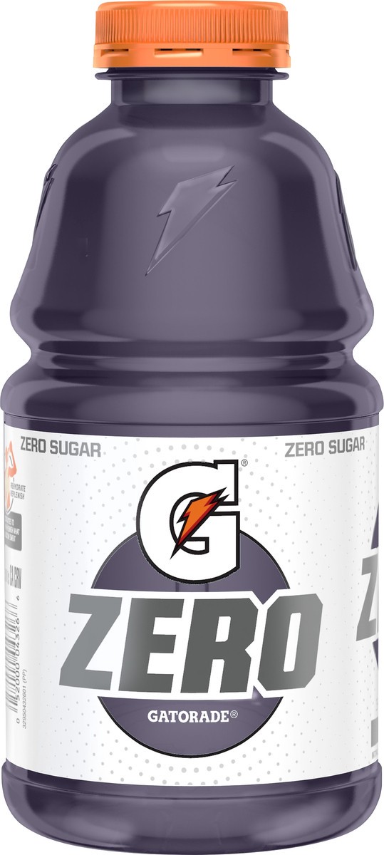 slide 2 of 3, Gatorade Zero Zero Sugar Grape Thirst Quencher 32 oz, 32 oz