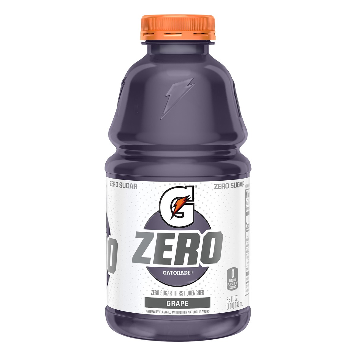 slide 1 of 3, Gatorade Zero Zero Sugar Grape Thirst Quencher 32 oz, 32 oz