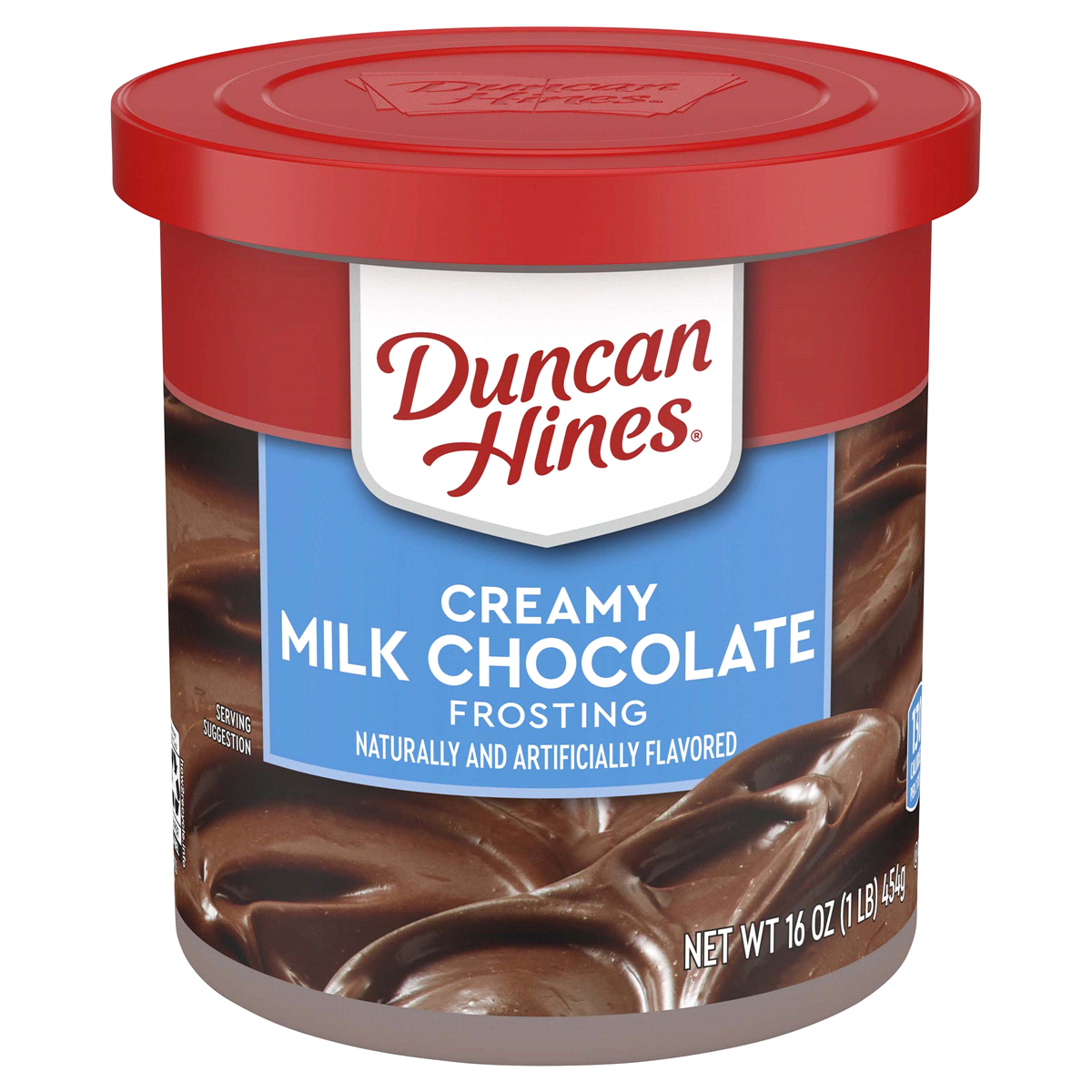 slide 1 of 4, Duncan Hines Creamy Homestyle Milk Chocolate Frosting, 16 oz