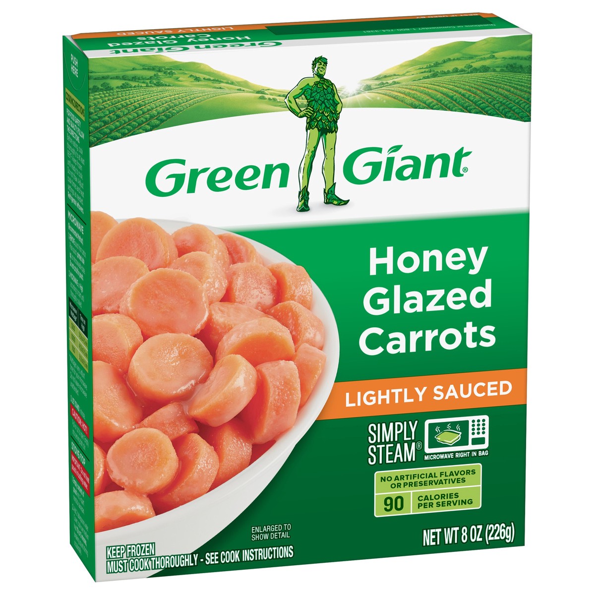 slide 2 of 9, Green Giant Simply Steamed Sauced Veggies, Honey Glazed Carrots, 8 oz, 8 oz