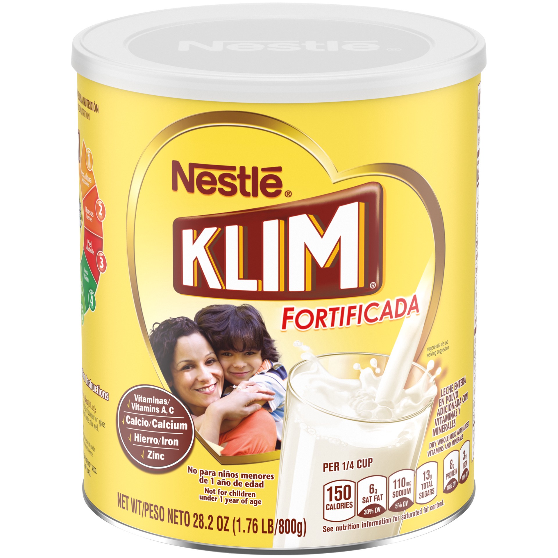 slide 1 of 1, Klim NESTLE KLIM Powdered Milk 800g, 28.2 oz