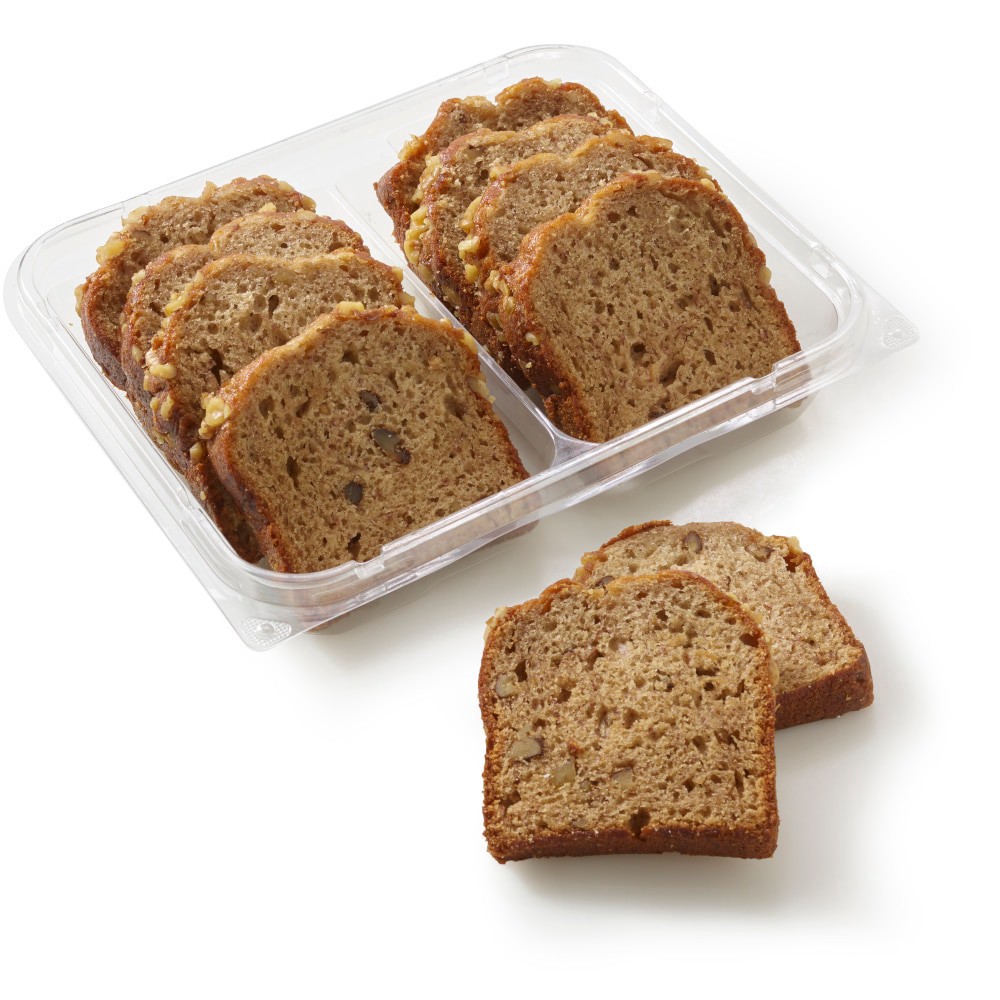 slide 1 of 2, Bakery Fresh Banana Nut Sliced Loaf Cake, 14.1 oz