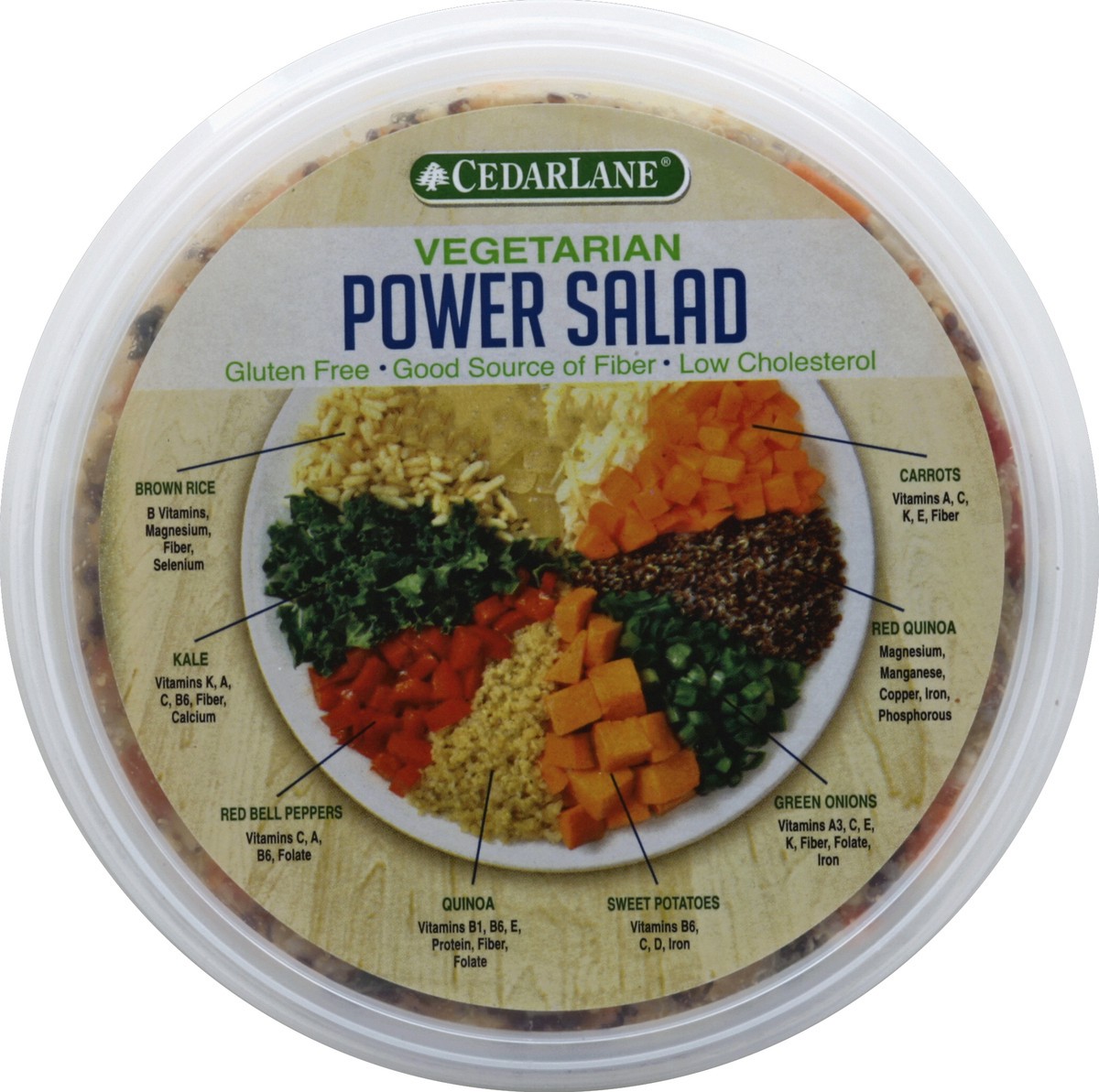 slide 1 of 3, Cedarlane Power Salad 12 oz, 12 oz