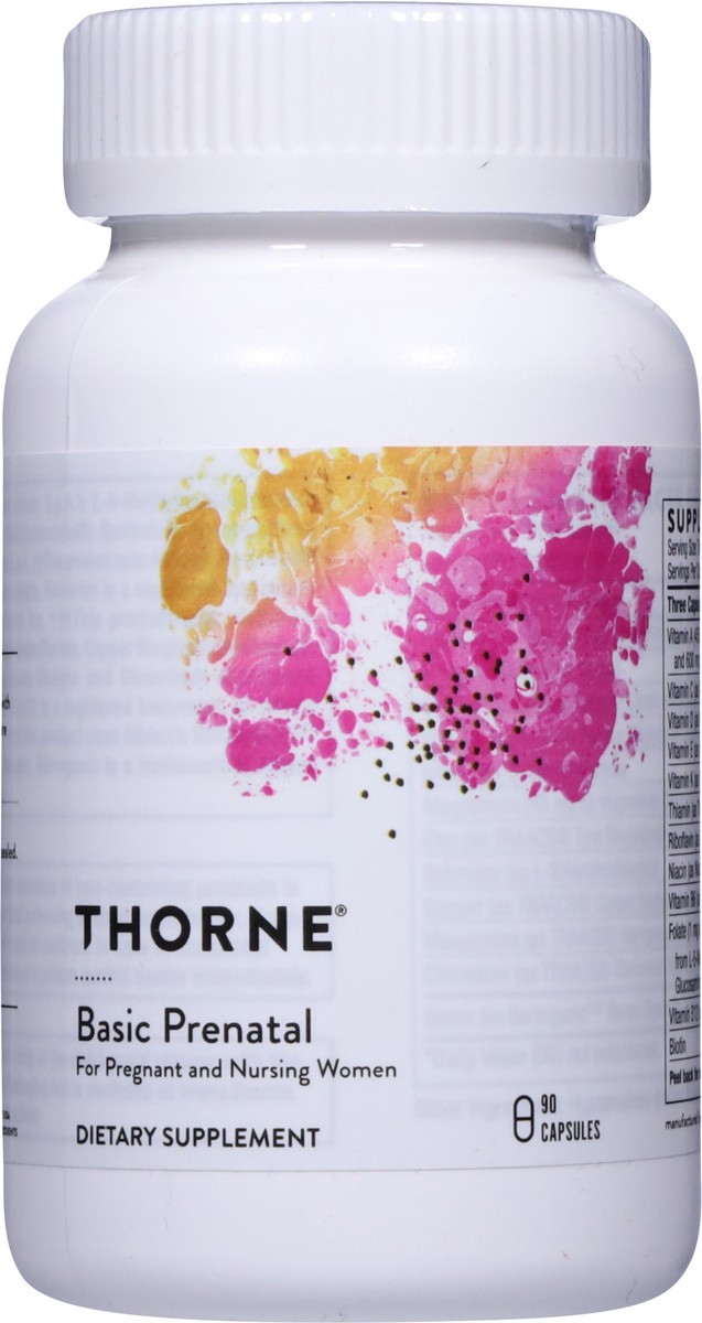 slide 6 of 9, Thorne Basic Prenatal, 90 ct