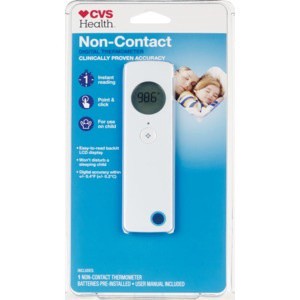 slide 1 of 1, CVS Health Non-Contact Digital Thermometer, 1 ct