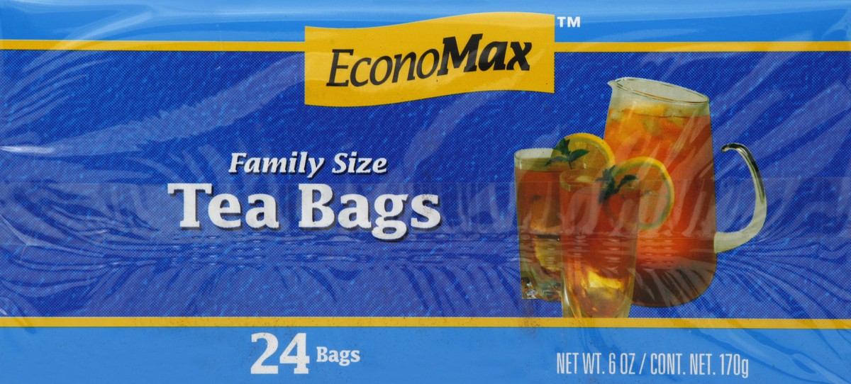 slide 3 of 6, EconoMax Family Size Tea Bags - 24 ct, 24 ct