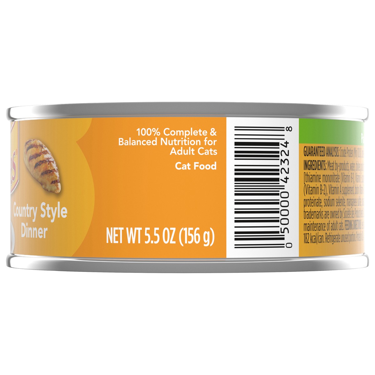 slide 2 of 7, Purina Friskies Pate Wet Cat Food, Country Style Dinner - 5.5 oz. Can, 5.5 oz