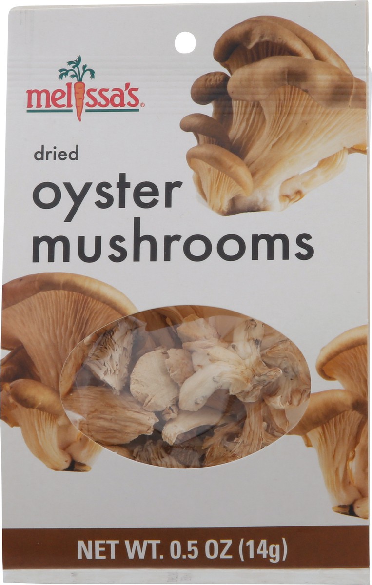 slide 2 of 2, Melissa's Dried Oyster Mushrooms, 0.5 oz