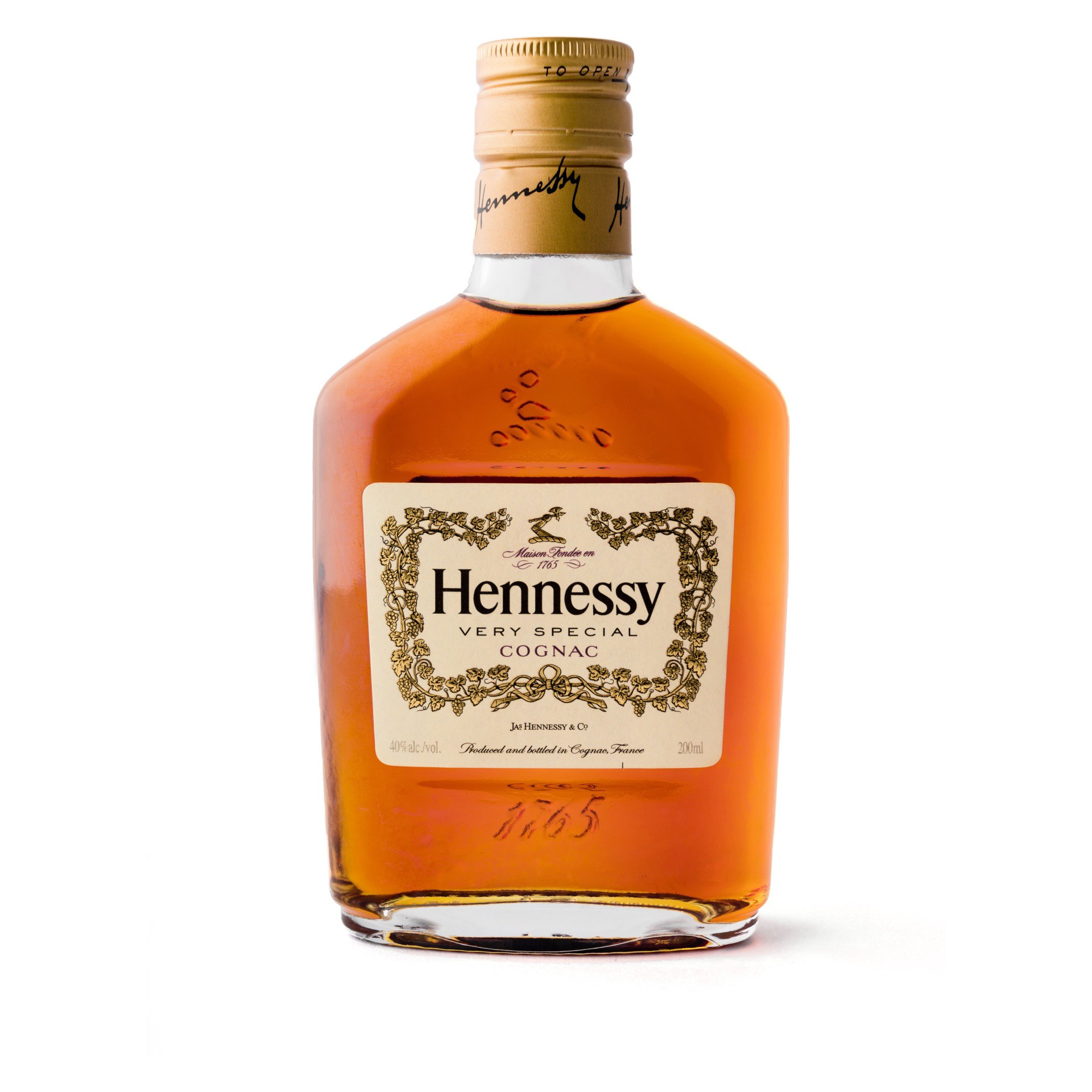 slide 1 of 3, Hennessy Cognac 200 ml, 200 ml