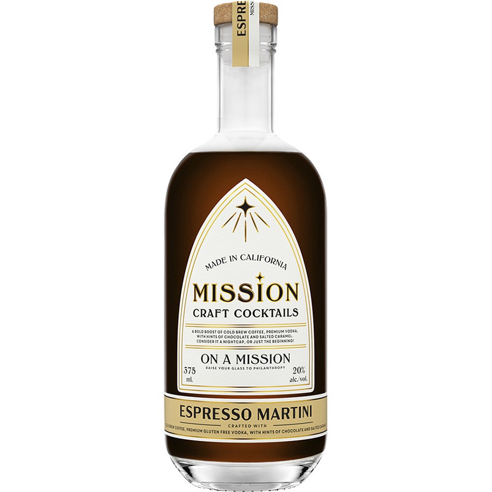 slide 1 of 1, Mission Craft Cocktails Mission Craft Espresso Martini, 375 ml