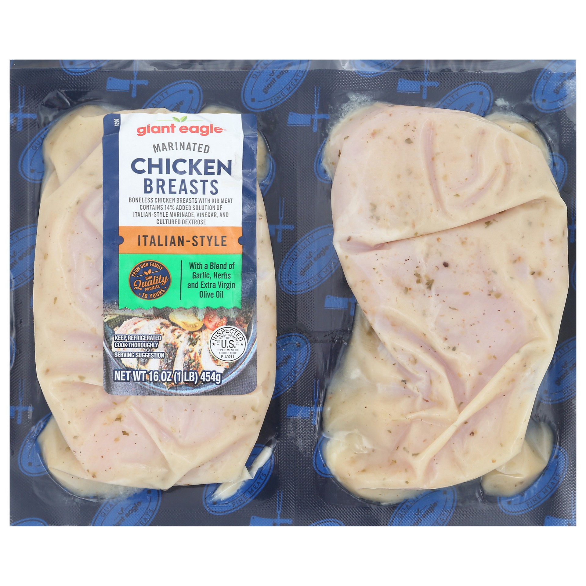 slide 1 of 1, Vam Italian Chicken Breast, 16 oz