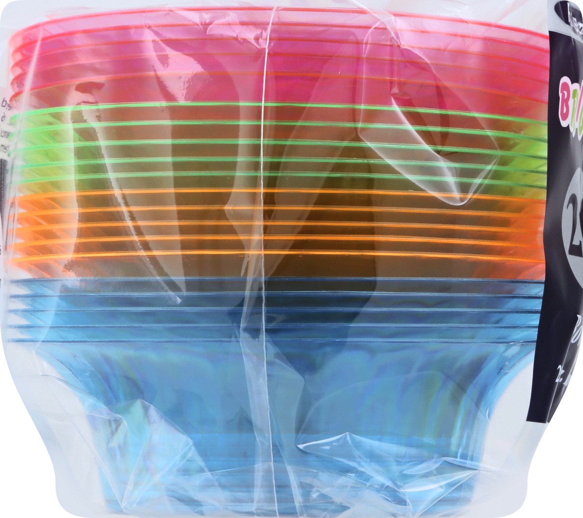 slide 6 of 6, Northwest Party Essentials Brights Bowls Assorted Neon, 20 ct