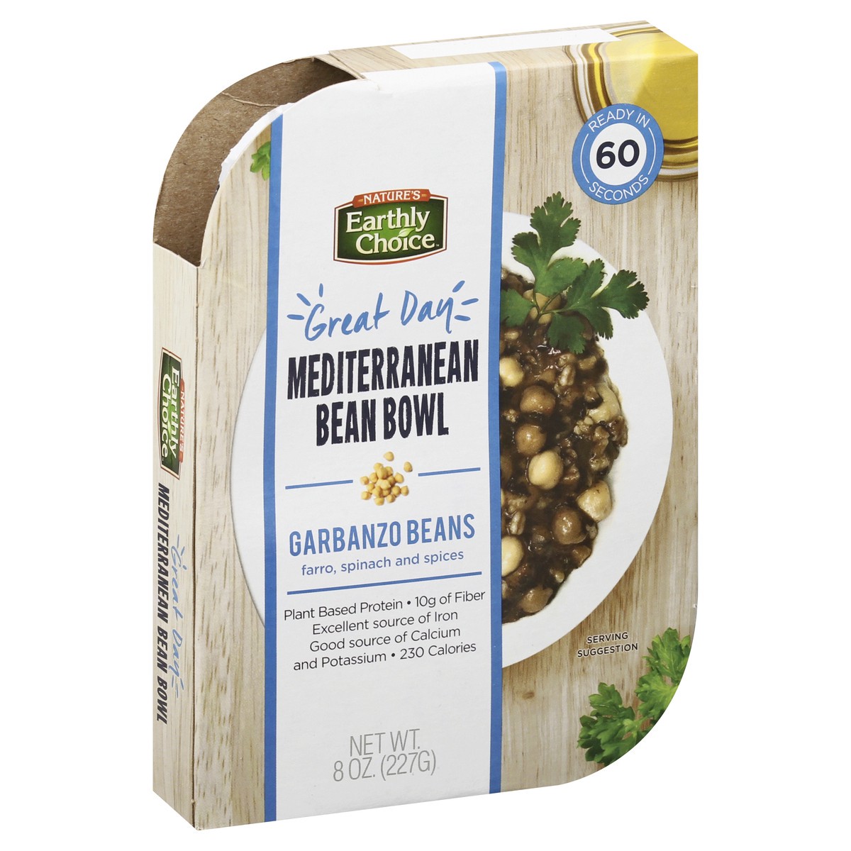 slide 2 of 9, Nature's Earthly Choice Bean Bowl Mediterranean, 8 oz