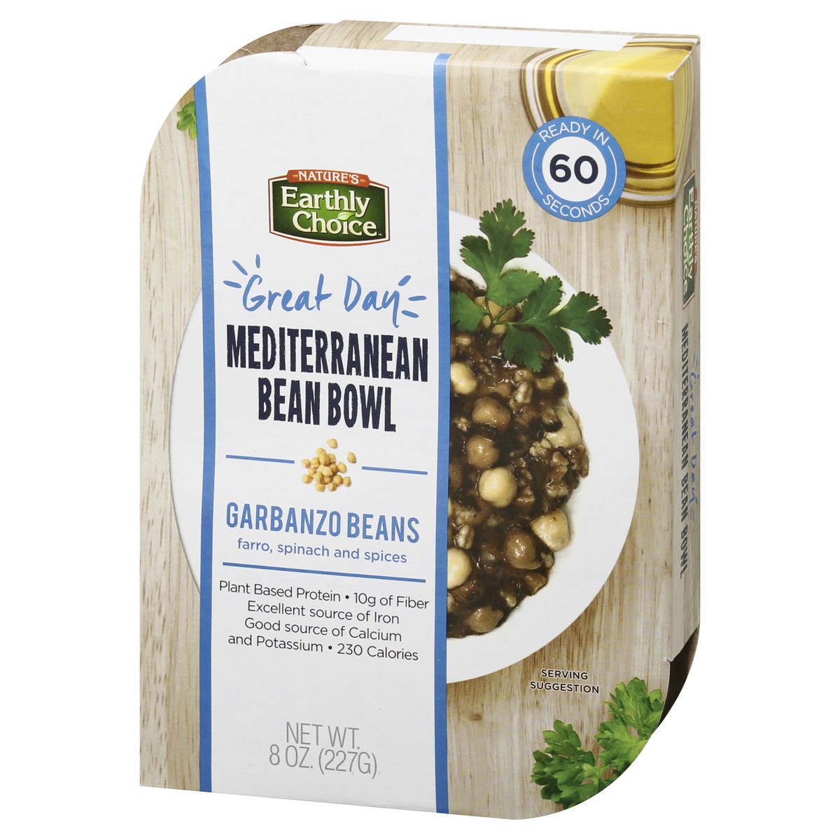 slide 3 of 9, Nature's Earthly Choice Bean Bowl Mediterranean, 8 oz