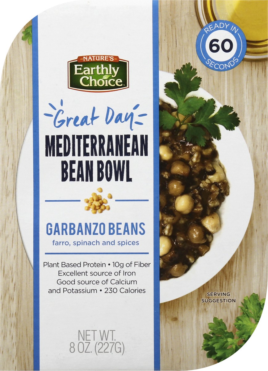 slide 6 of 9, Nature's Earthly Choice Bean Bowl Mediterranean, 8 oz