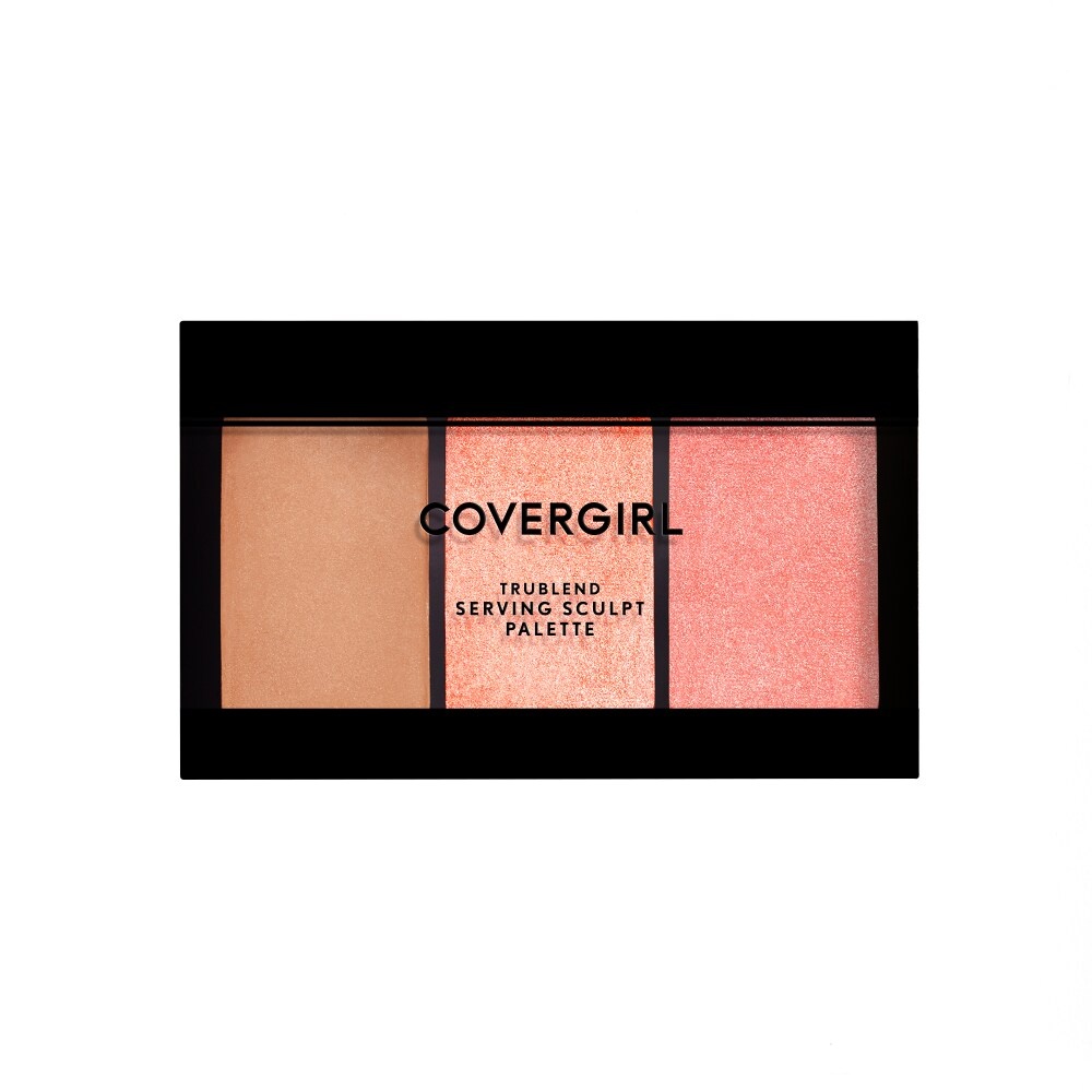 slide 1 of 1, Covergirl Trublend Serving Sculpt Contour Palette - Bloom Babe, 1 ct