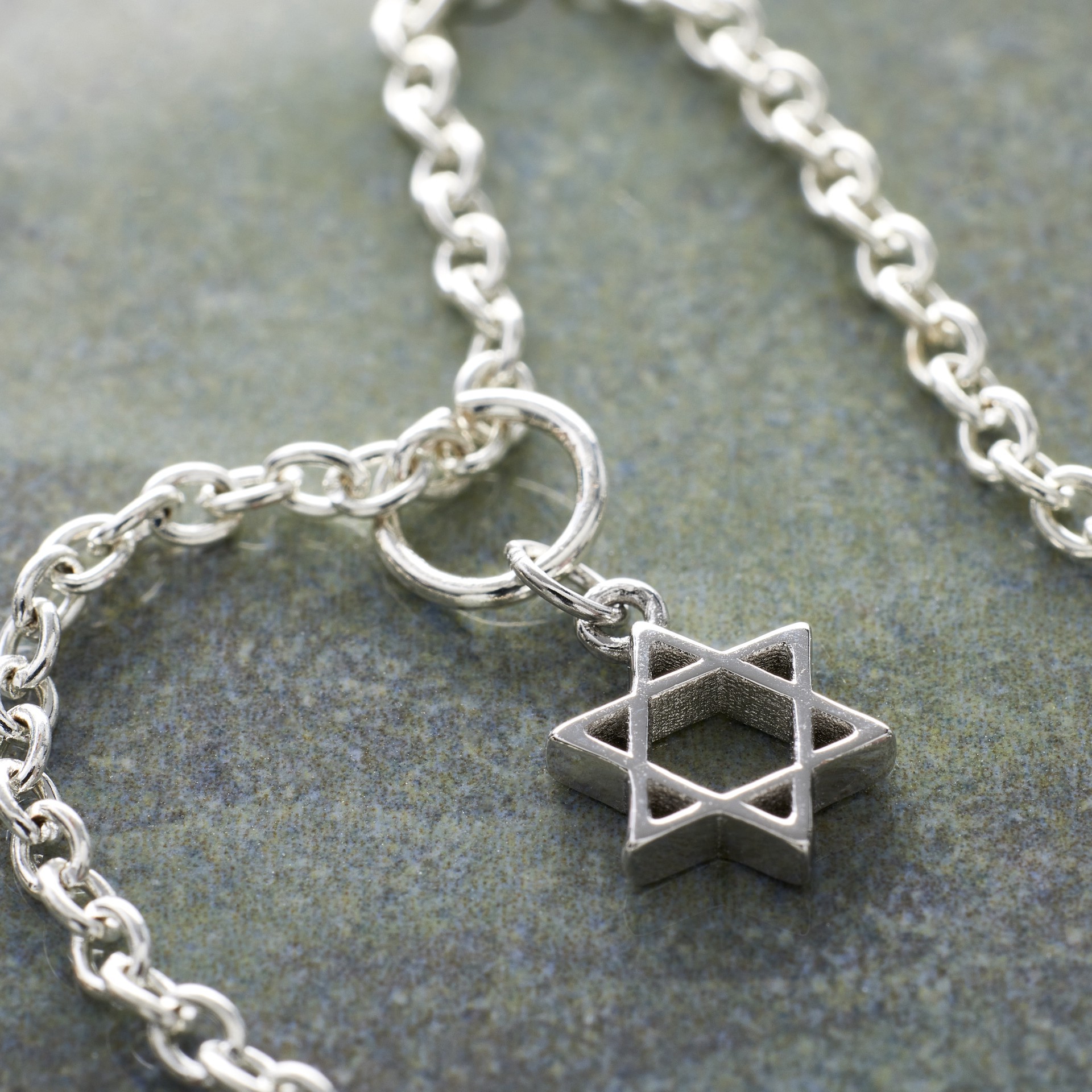 slide 2 of 7, Sterling Silver Star Of David Icon Charm By Bead Landing, 0.42 in x 0.29 in x 0.07 in