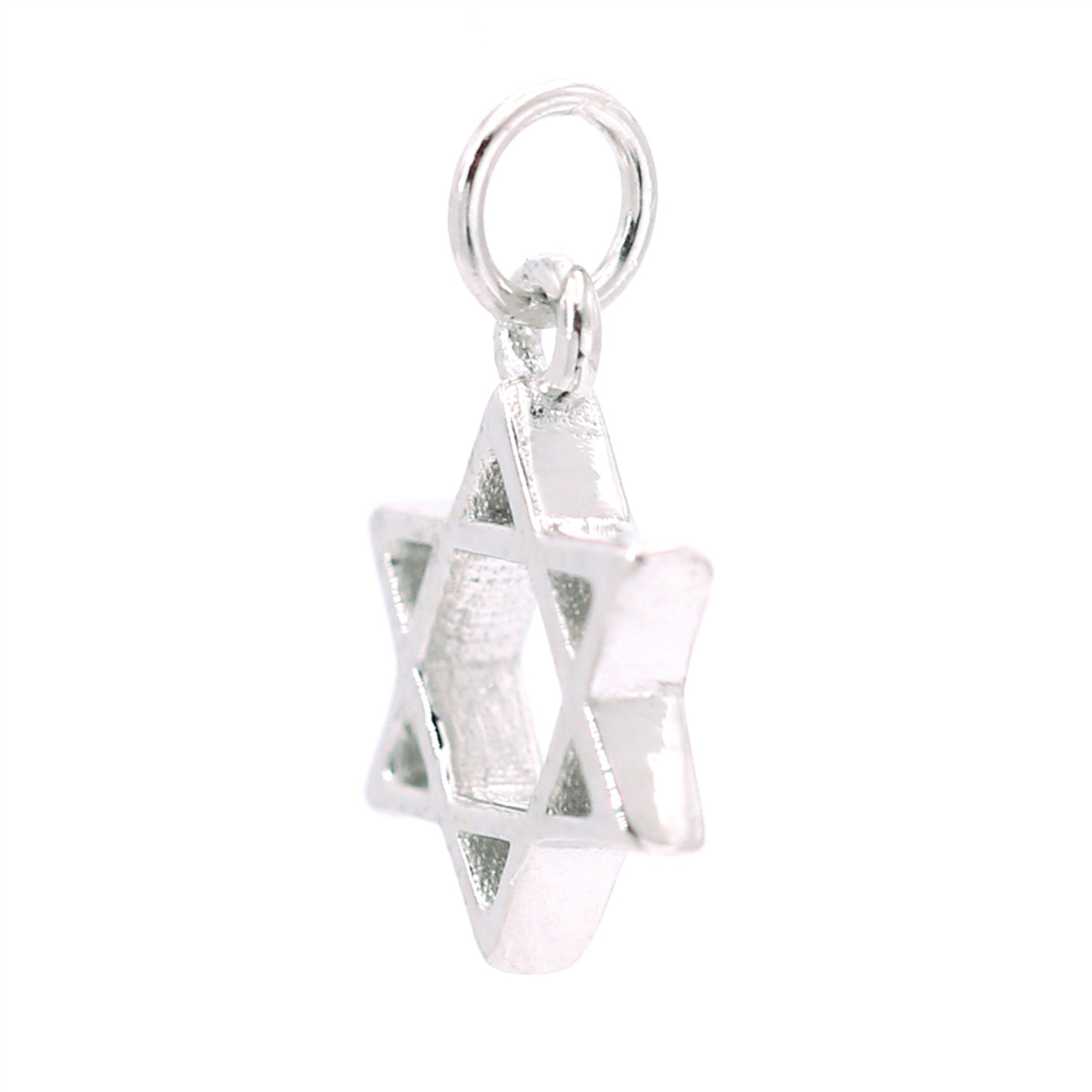 slide 5 of 7, Sterling Silver Star Of David Icon Charm By Bead Landing, 0.42 in x 0.29 in x 0.07 in