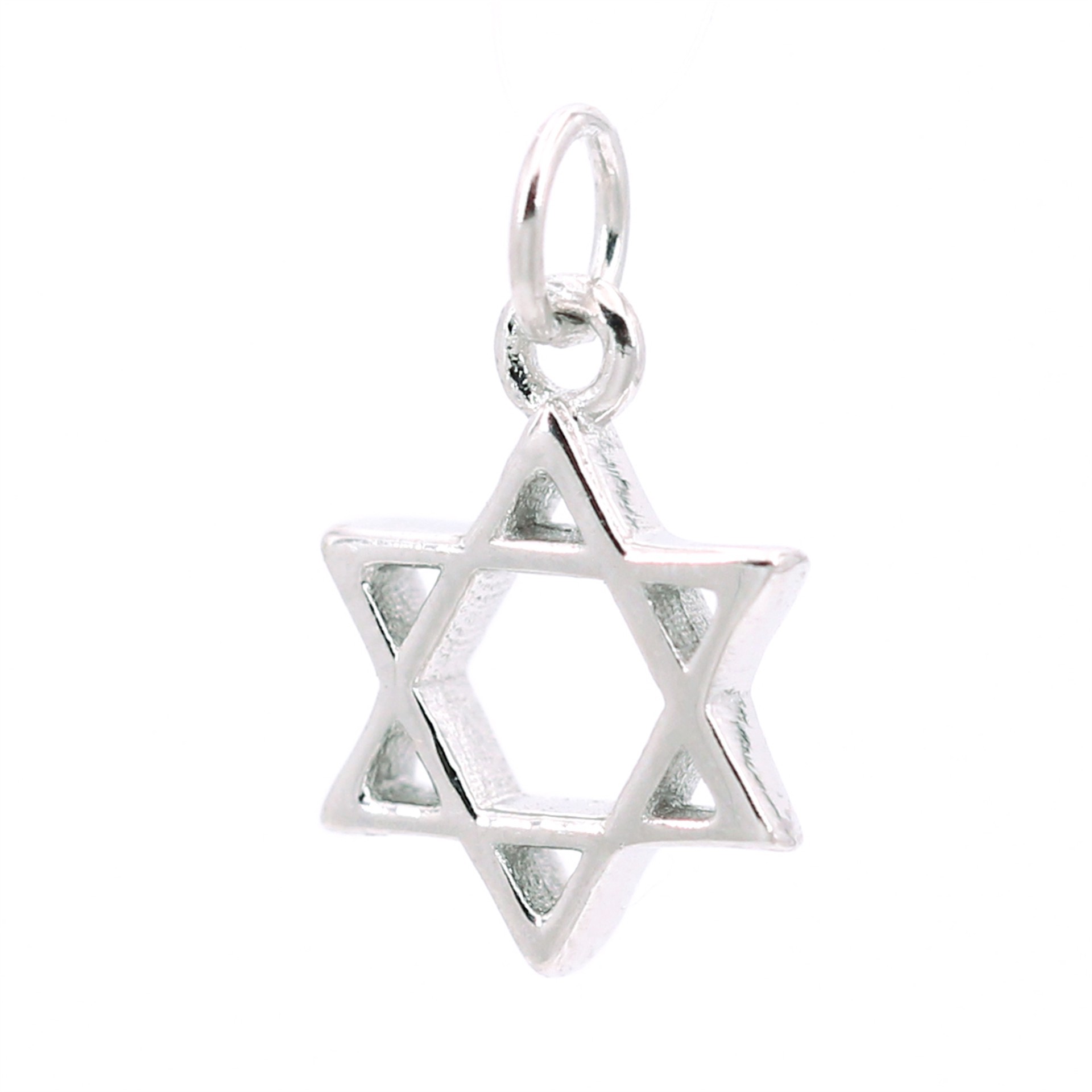 slide 7 of 7, Sterling Silver Star Of David Icon Charm By Bead Landing, 0.42 in x 0.29 in x 0.07 in