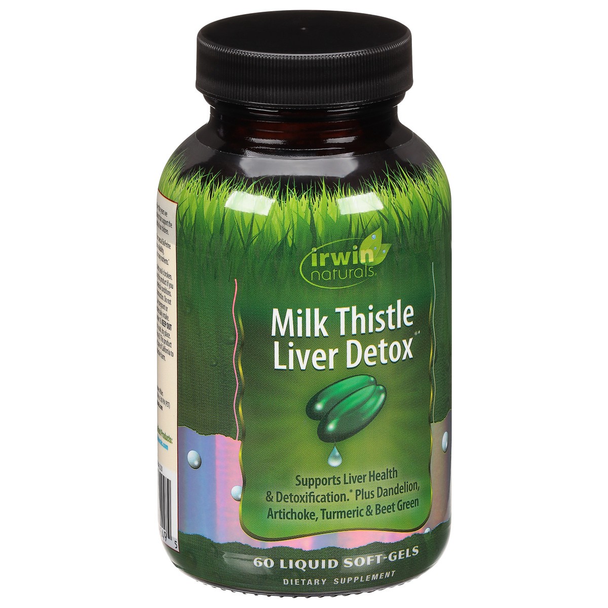 slide 2 of 9, Irwin Naturals Milk Thistle Liver Detox, 60 ct