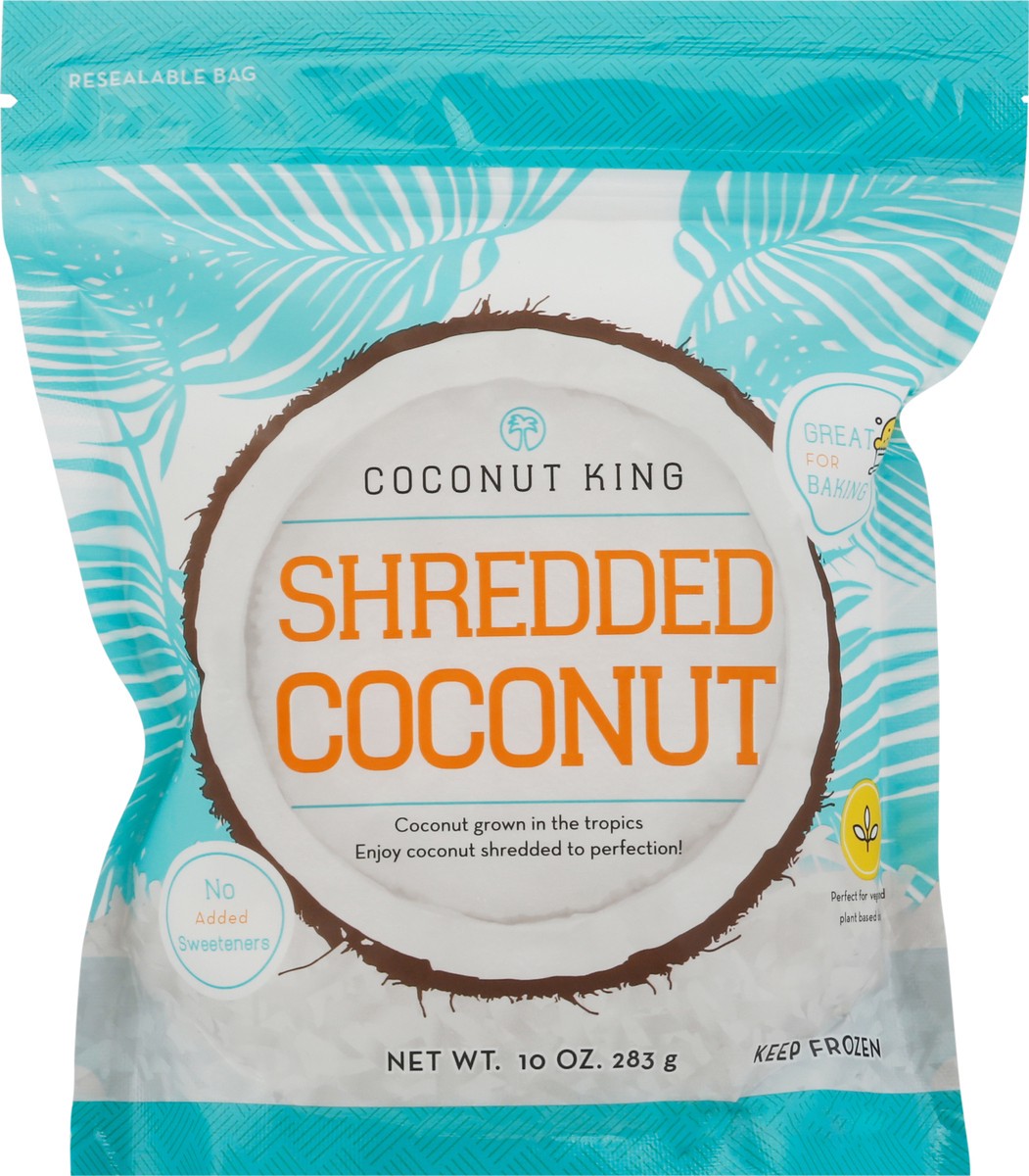 slide 1 of 14, Coconut King Shredded Coconut 10 oz, 10 oz