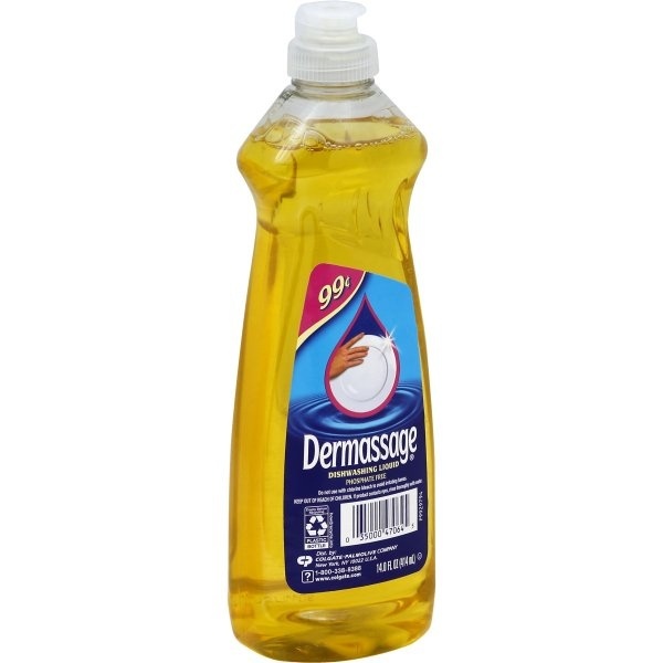 slide 1 of 1, Dermassage Dish Detergent, 14 fl oz