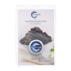 Blister American Paddlefish Caviar 1Oz