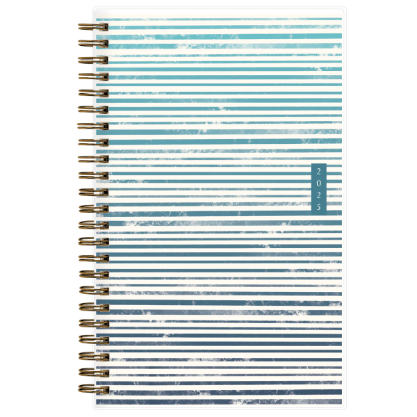 slide 1 of 9, 2025 Blue Sky Weekly/Monthly Planning Calendar, 5"" X 8"", 50% Recycled, Remi, January To December, 148786, 1 ct