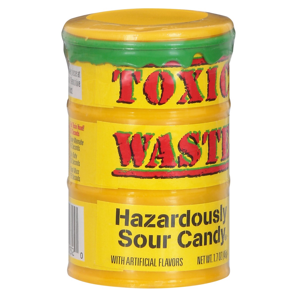 slide 4 of 9, Toxic Waste Hazardously Sour Candy, 1.7 oz