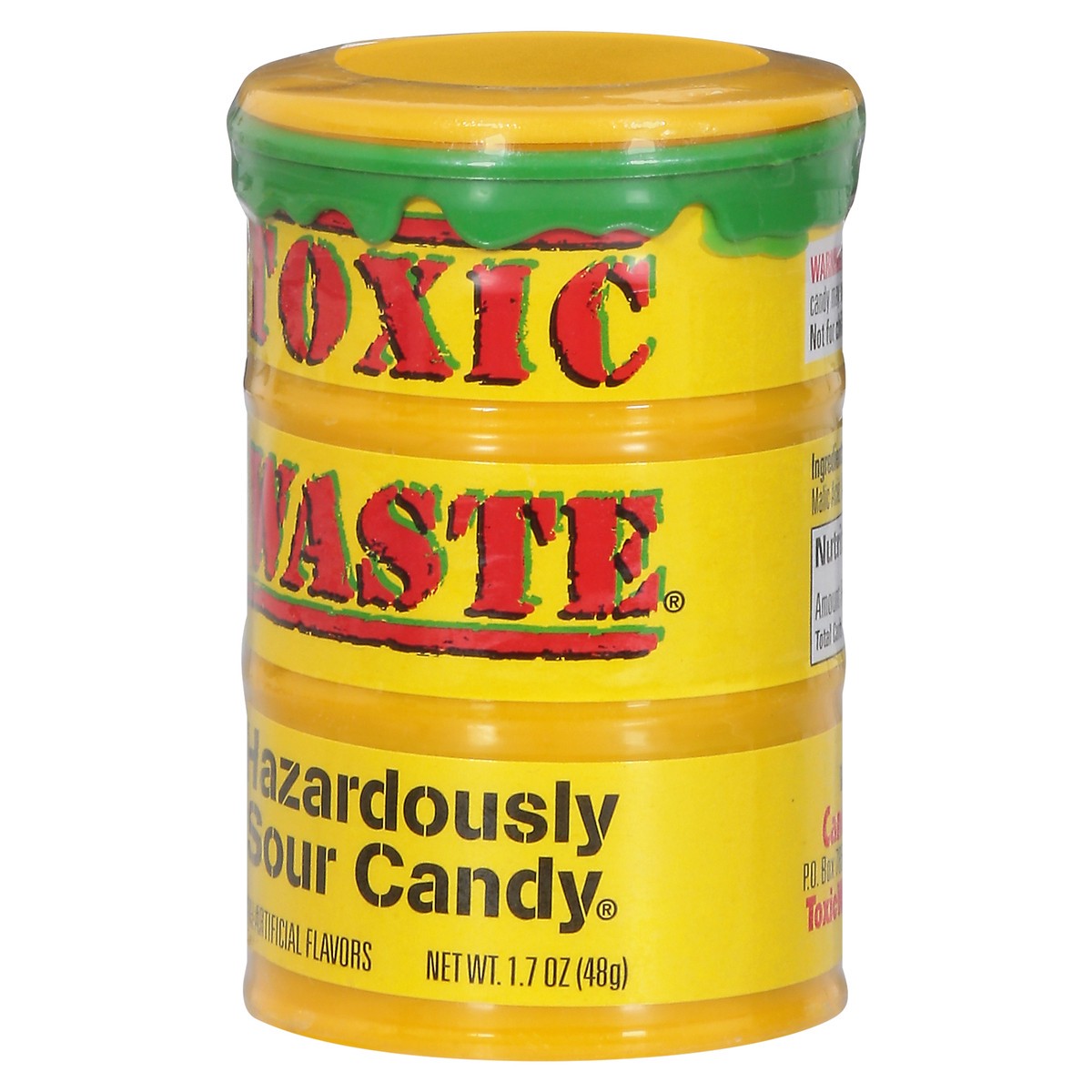 slide 2 of 9, Toxic Waste Hazardously Sour Candy, 1.7 oz