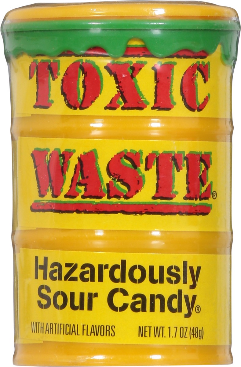 slide 8 of 9, Toxic Waste Hazardously Sour Candy, 1.7 oz
