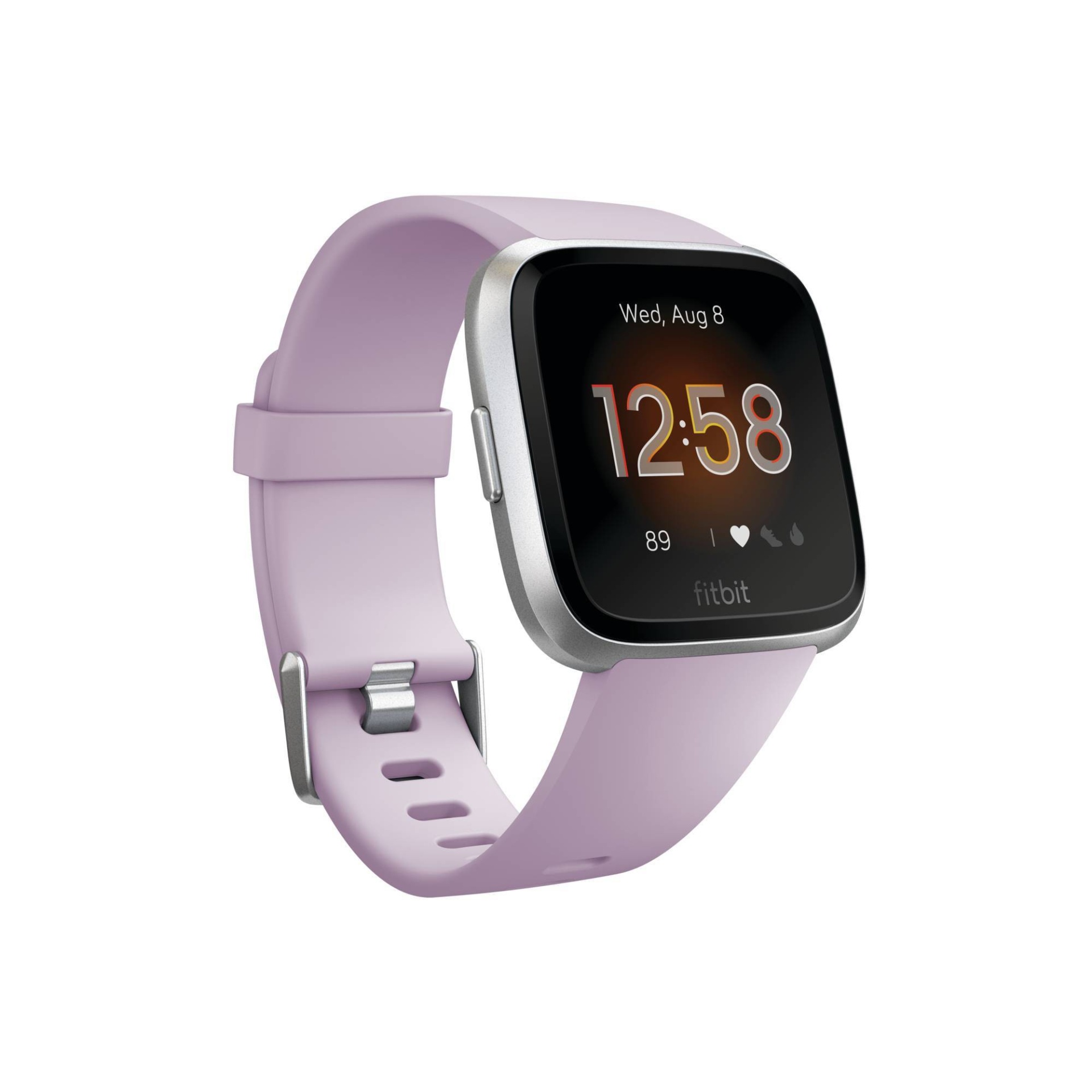 slide 1 of 1, Fitbit Versa Lite Edition, Lilac, 1 ct