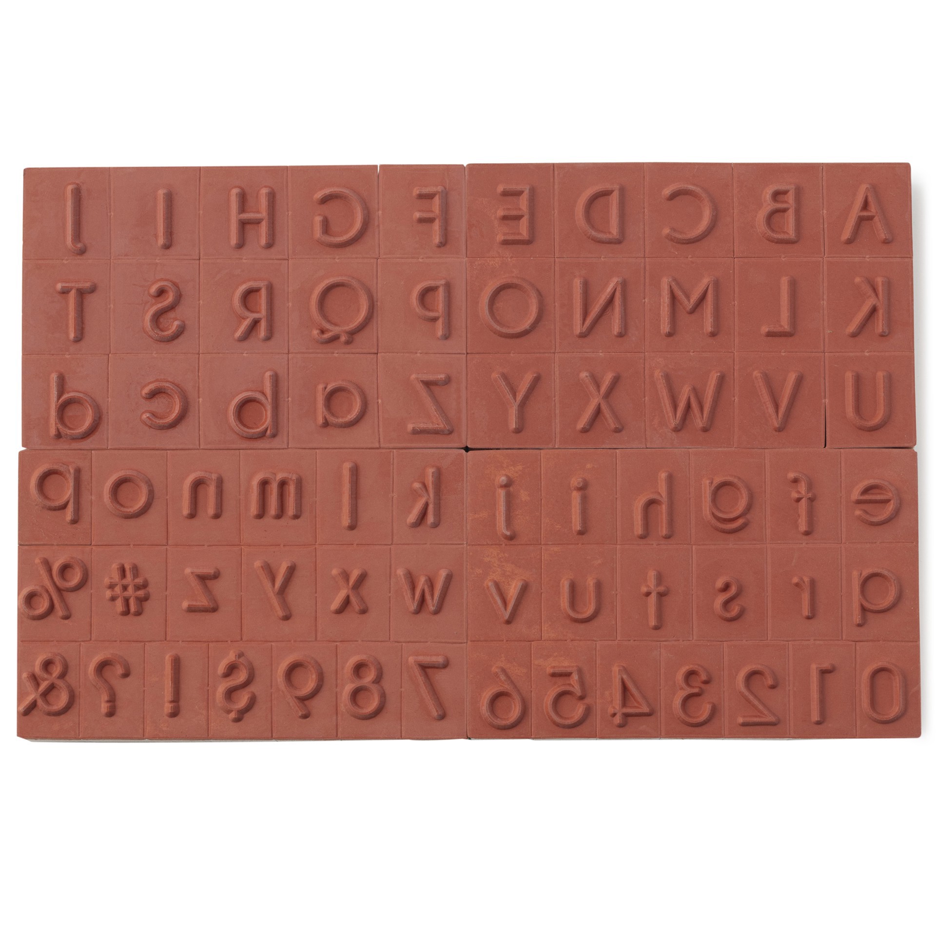 slide 2 of 6, Modern Alphabet Wood Stamps By Recollections, 0.97 in x 0.9 in x 1 in