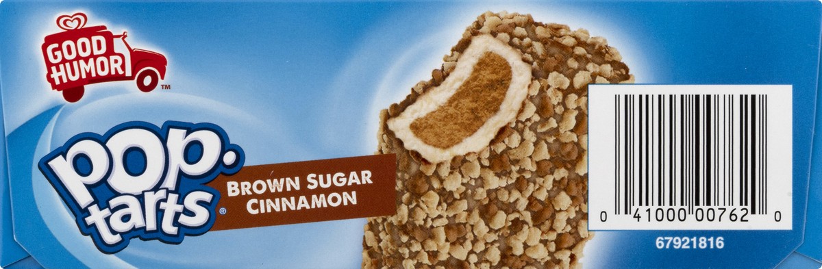 slide 6 of 10, Good Humor Pop-Tart Frozen Treats Brown Sugar Cinnamon, 16.4 oz, 6 Count , 16.4 oz