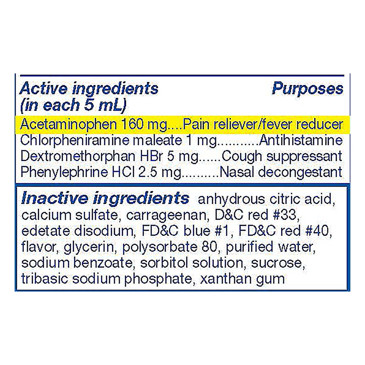 slide 4 of 5, Triaminic Suspension Children's Multi-Symptom Grape Fever & Cold 4 oz, 4 oz