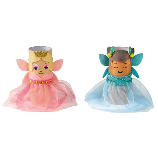 slide 1 of 3, Fairy Paper Roll Craft Kit By Creatology, 5.5 in x 8 in x 1.5 in