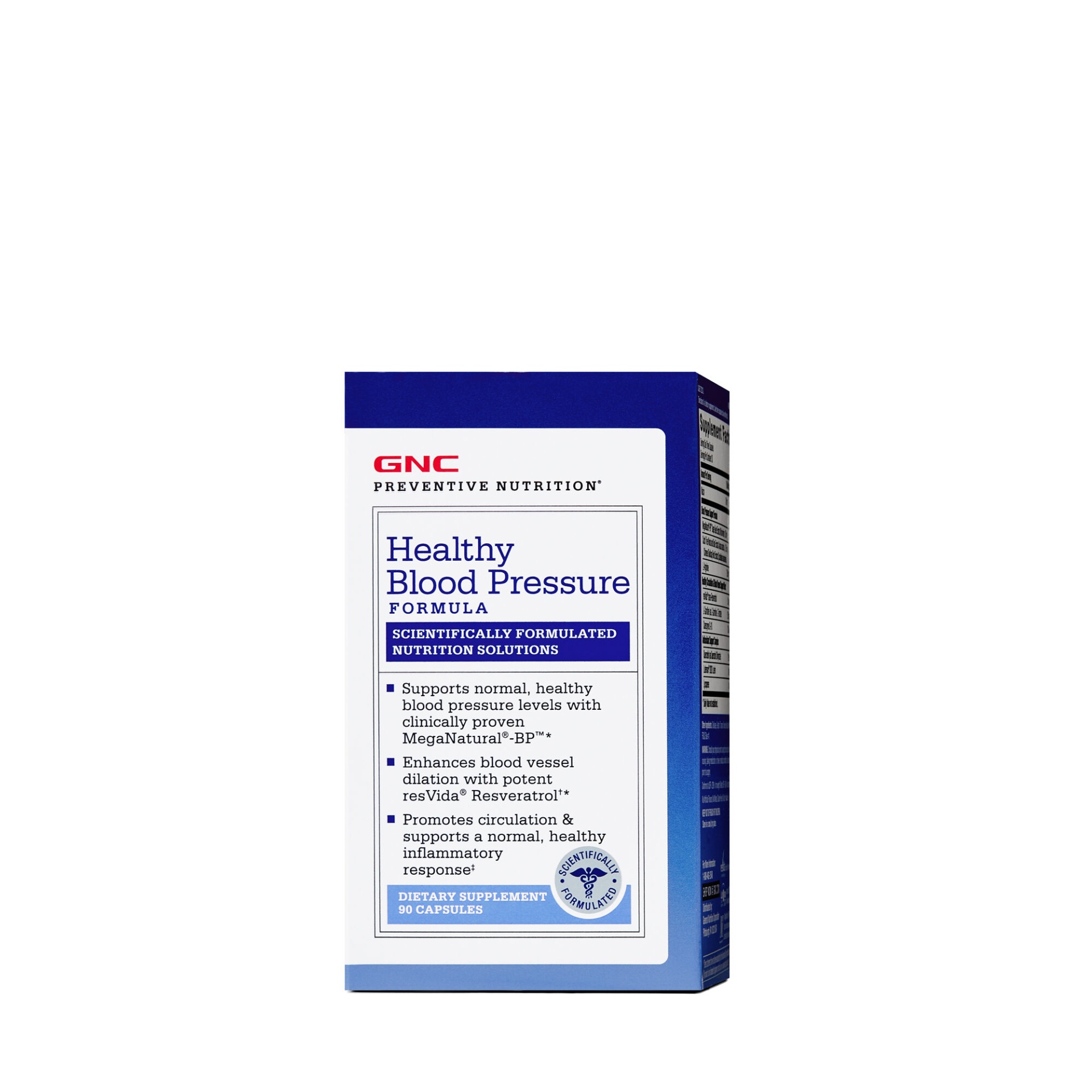 slide 1 of 1, GNC Preventive Nutrition Healthy Blood Pressure, 90 ct