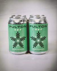 slide 1 of 1, Fulton Beer G&t Premade, 4 ct