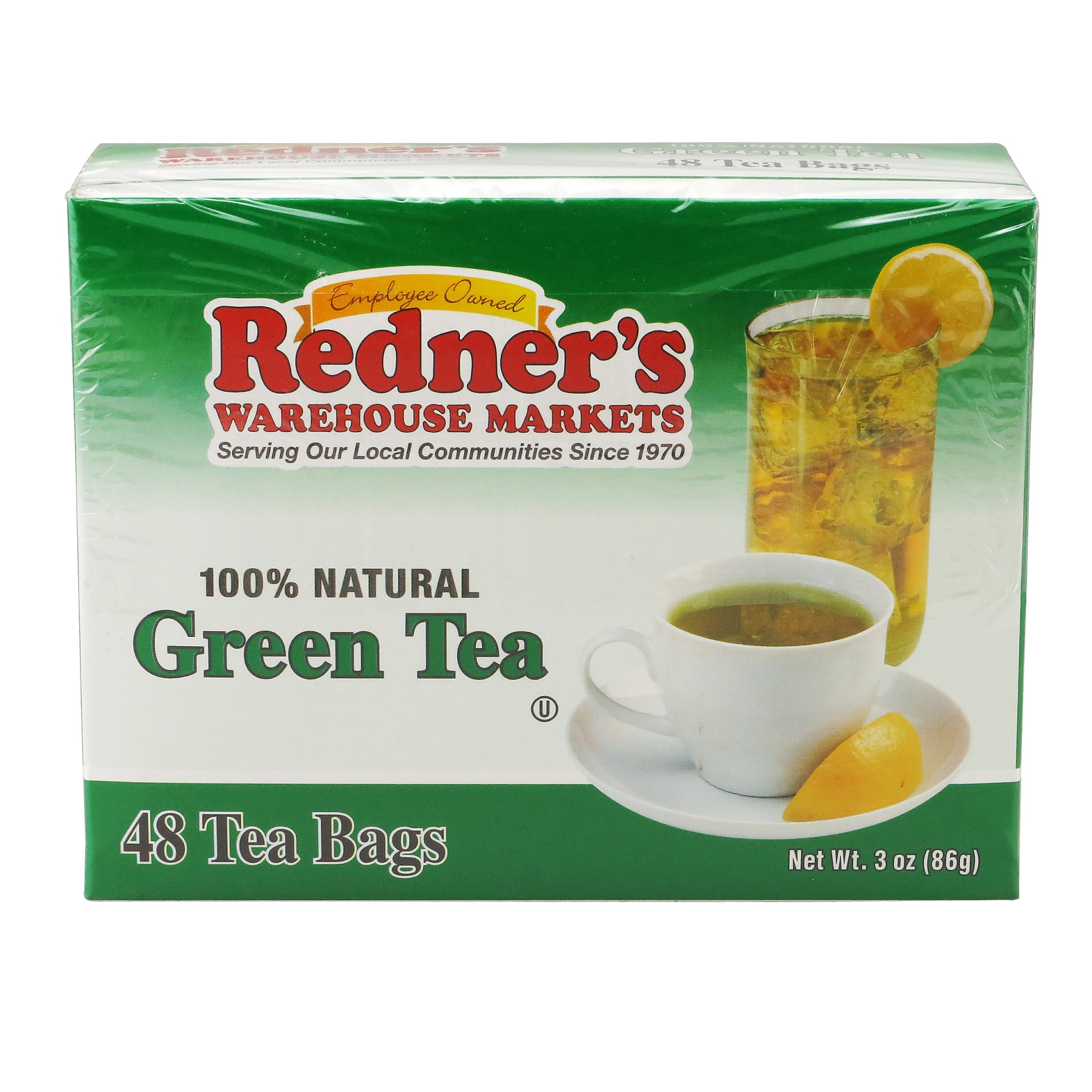 slide 1 of 1, Rwm Green Tea Bags - 48 ct, 48 ct