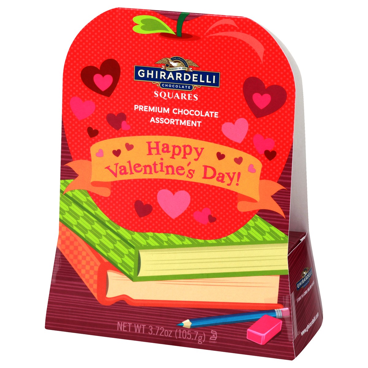 slide 4 of 12, Ghirardelli Assortment Happy Valentines Day Chocolate Squares 3.72 oz, 3.72 oz