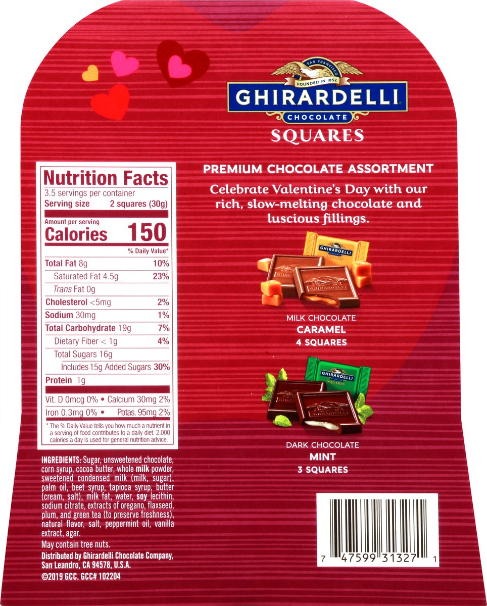 slide 6 of 12, Ghirardelli Assortment Happy Valentines Day Chocolate Squares 3.72 oz, 3.72 oz