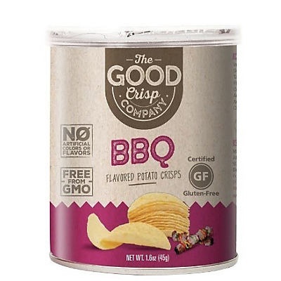 slide 1 of 1, The Good Crisp Company Bbq Crisps, 1.6 oz