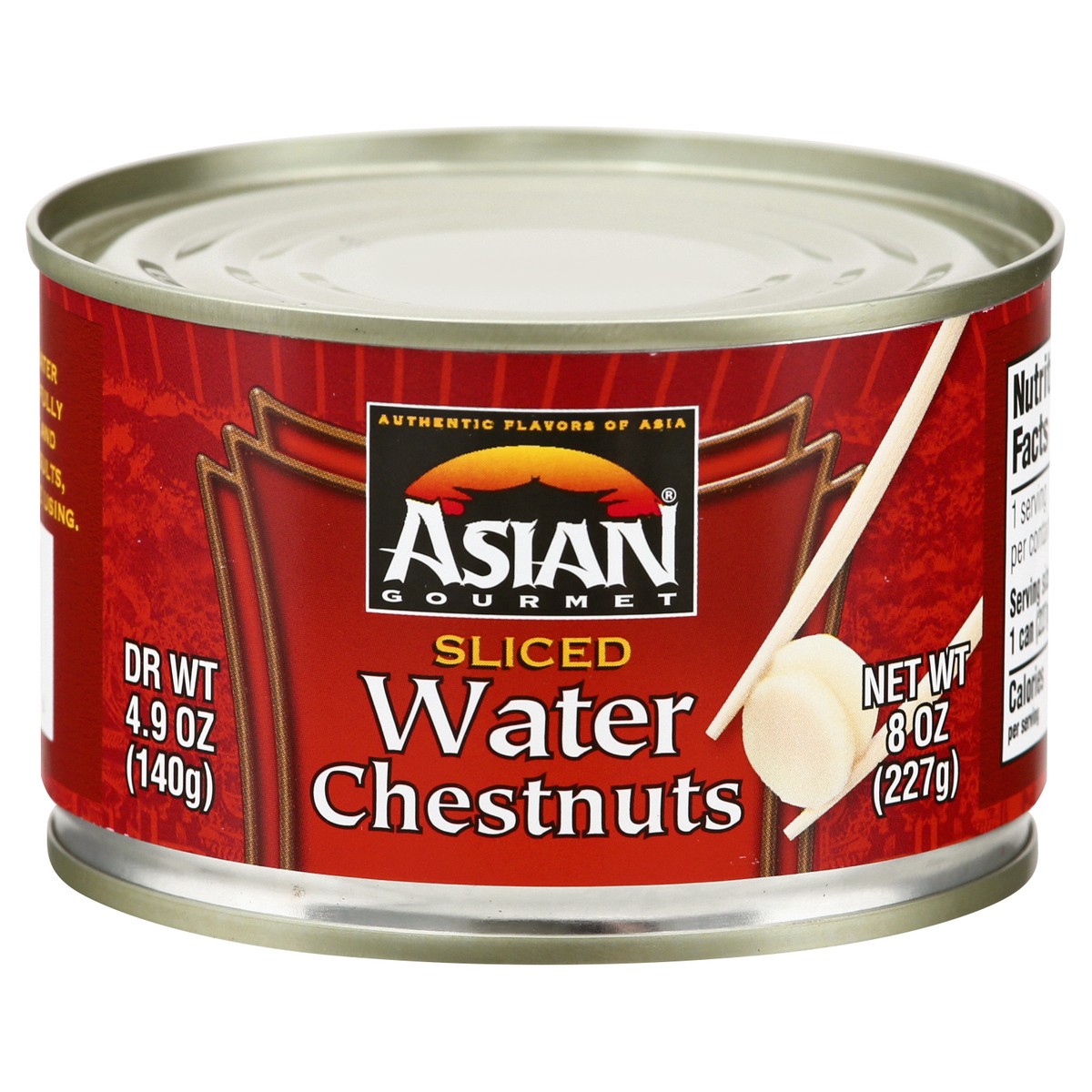 slide 9 of 13, Asian Gourmet Sliced Water Chestnuts, 8 oz