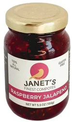 Janet's Raspberry Jalapeno Compote