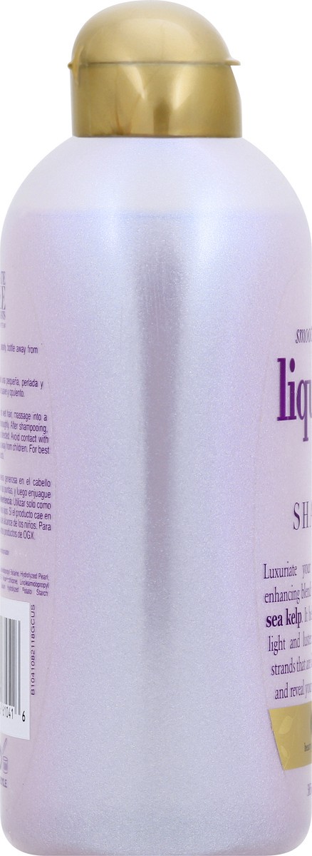 slide 9 of 9, OGX Smoothing + Liquid Pearl Shampoo 385 ml, 13 oz